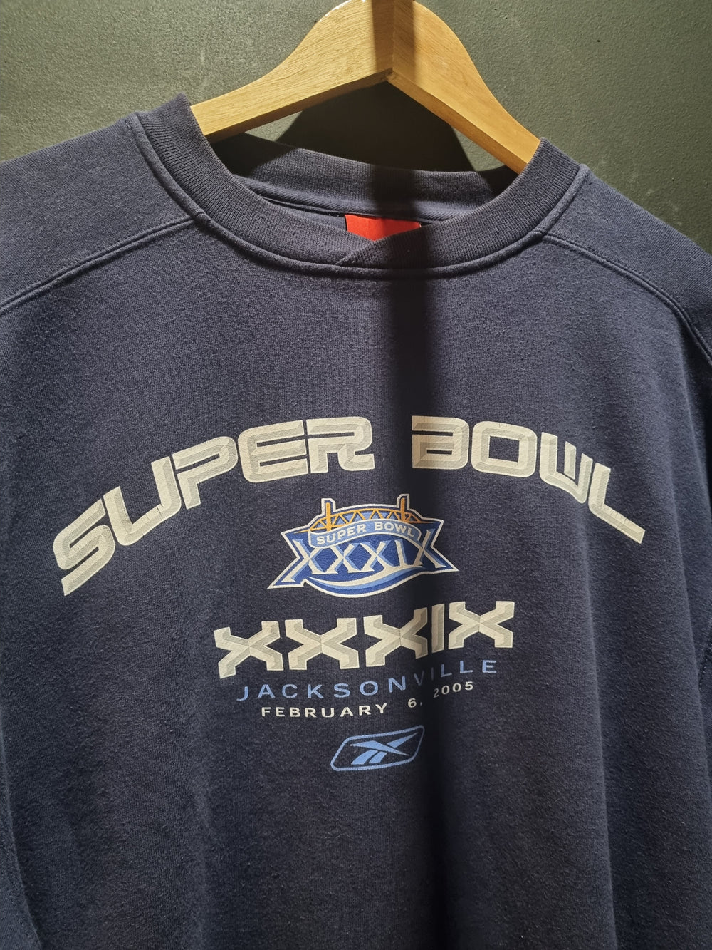 Super Bowl XXXIX Jacksonville Reebok Large