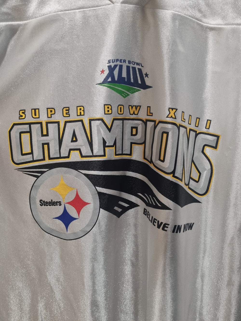 Steelers Roethlisberger Super Bowl Champions Large