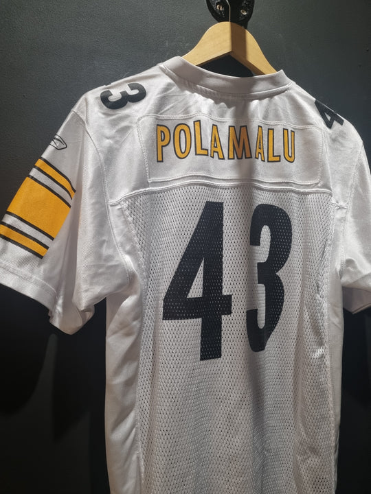 Steelers Polamalu Reebok Youth XL 18/20