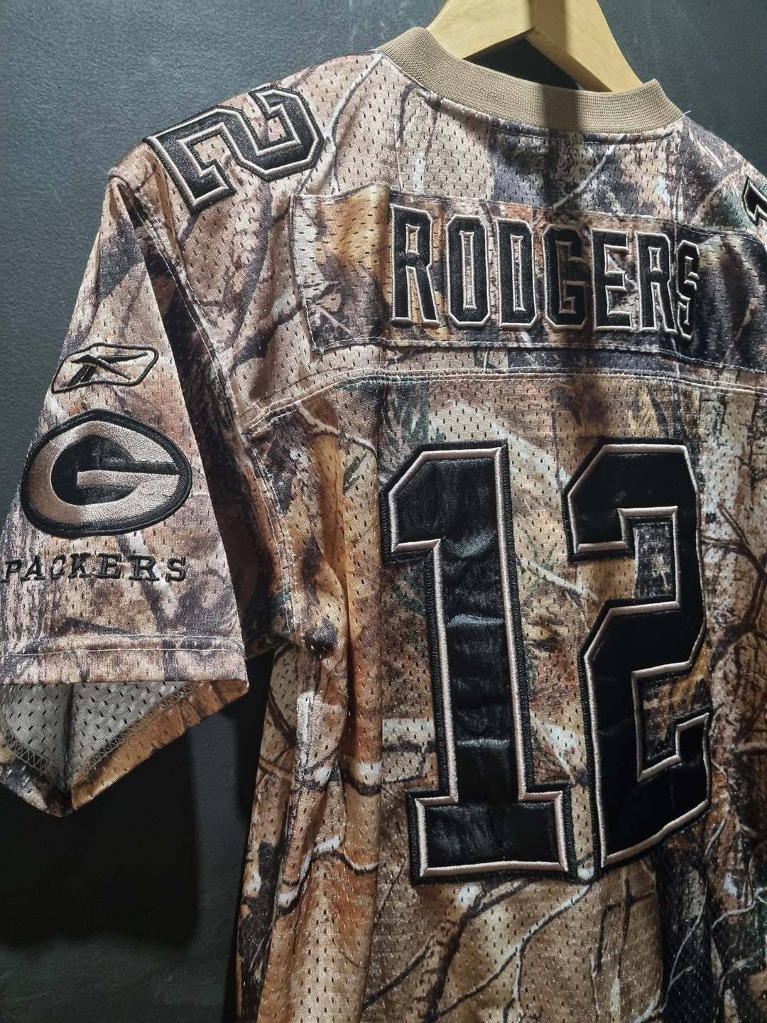 Green Bay Packers Rodgers Reebok Small