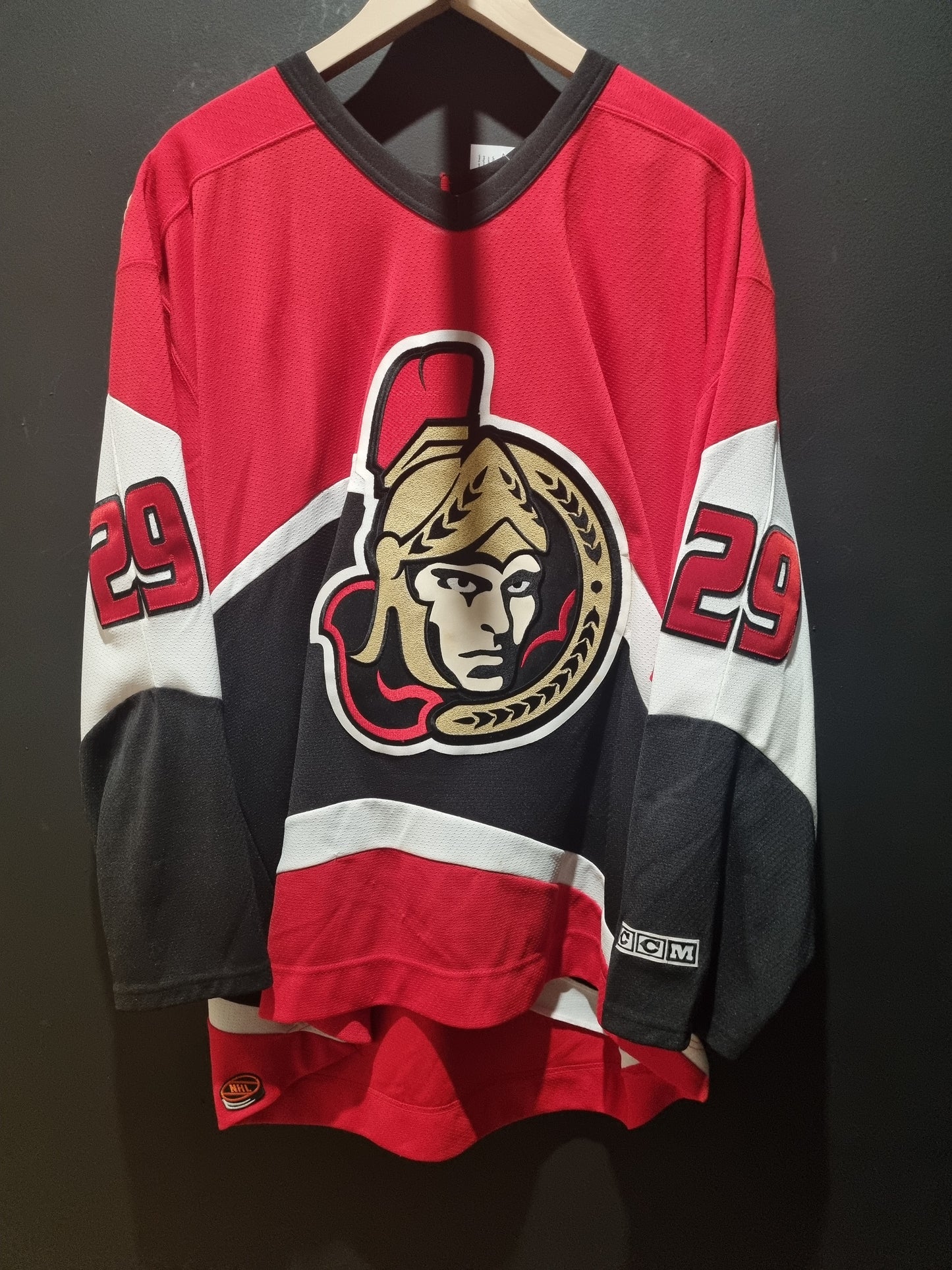 Signed Gerber Ottawa Senators XL