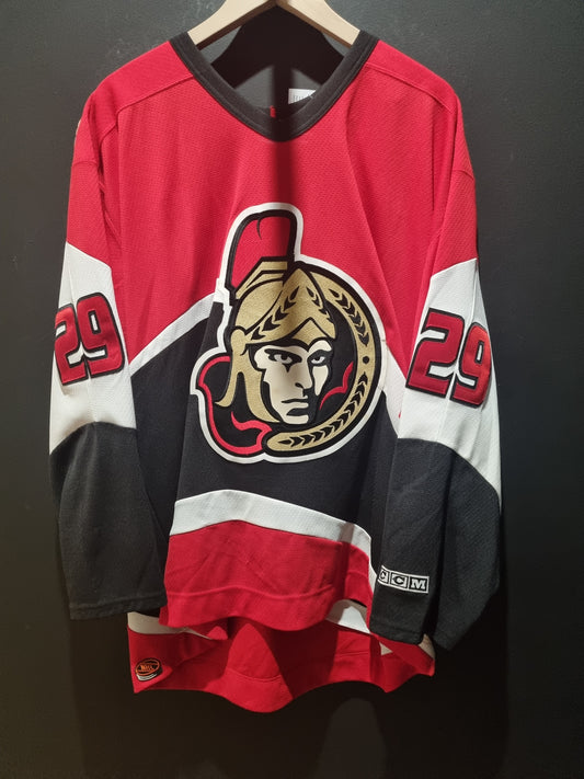 Signed Gerber Ottawa Senators XL