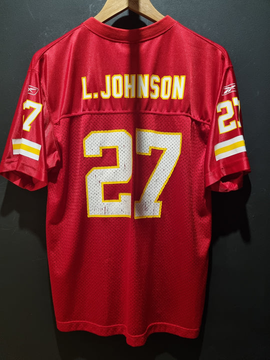 KC Chiefs Johnson Reebok Youth XL