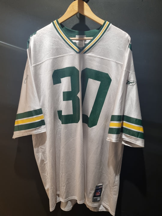 Signed Green Bay Packers Ahman Green Reebok 2XL