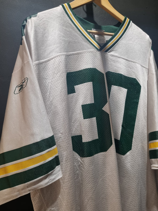 Signed Green Bay Packers Ahman Green Reebok 2XL