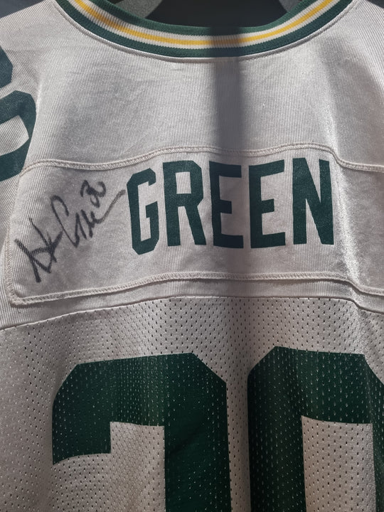 Signed Green Bay Packers Ahman Green Reebok 2XL