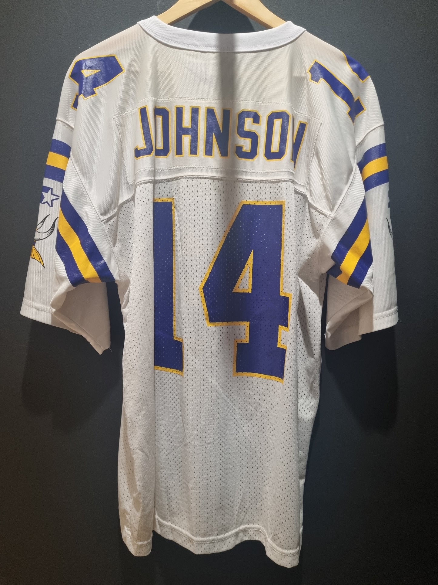 Vintage 90s Vikings Johnson Starter Brand 48