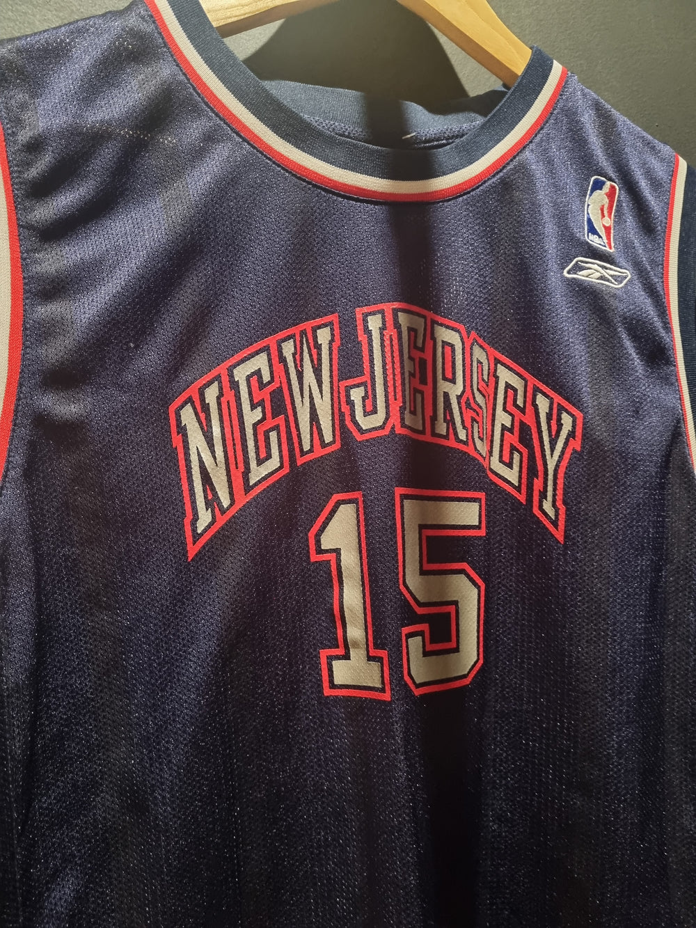 New Jersey Vince Carter Reebok Youth Large