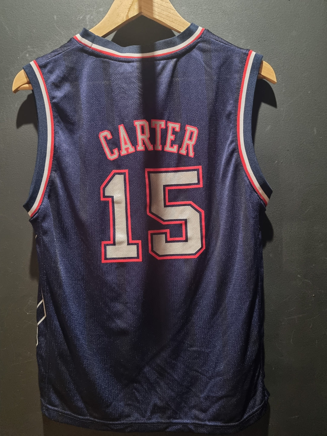 New Jersey Vince Carter Reebok Youth Large