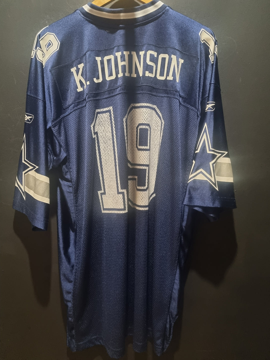 Dallas Cowboys K Johnson Reebok XL