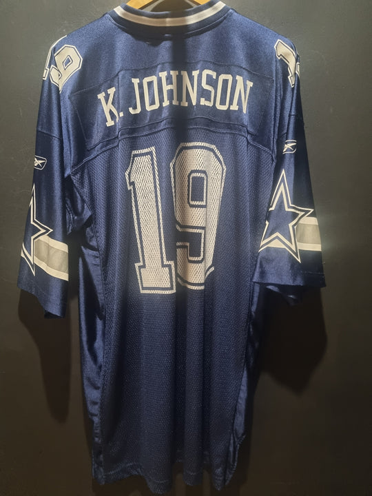 Dallas Cowboys K Johnson Reebok XL