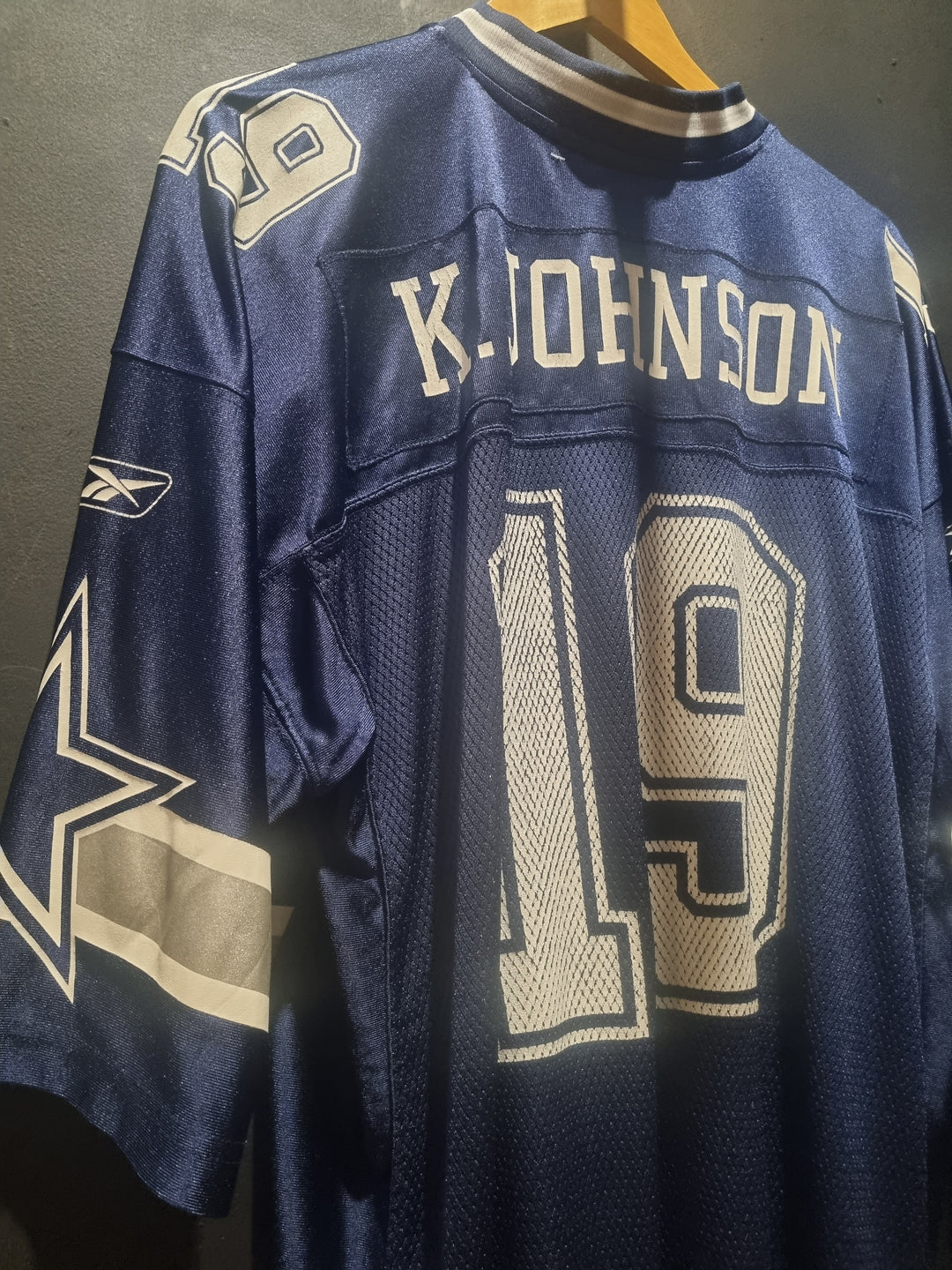 Dallas Cowboys K Johnson Reebok XL