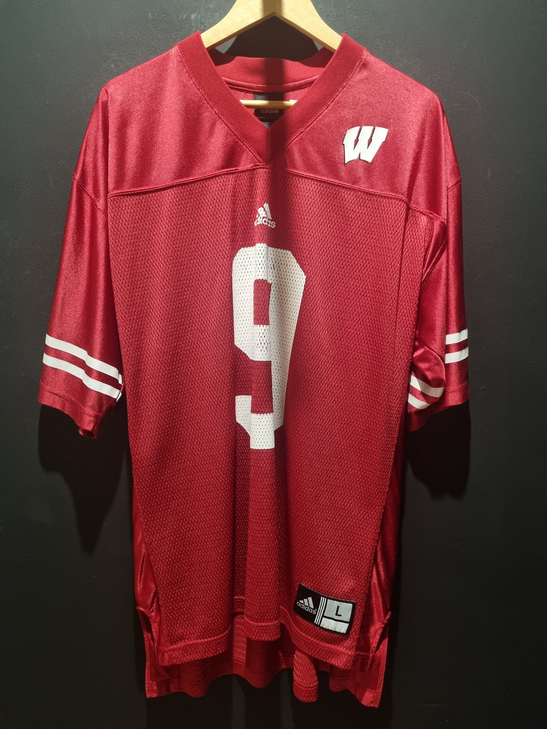 Wisconsin Badgers College Football Adidas Large