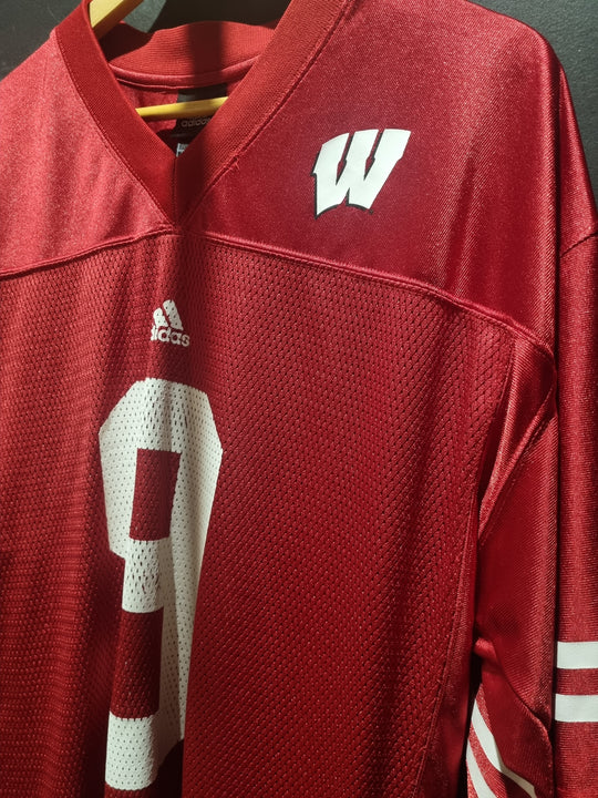 Wisconsin Badgers College Football Adidas Large