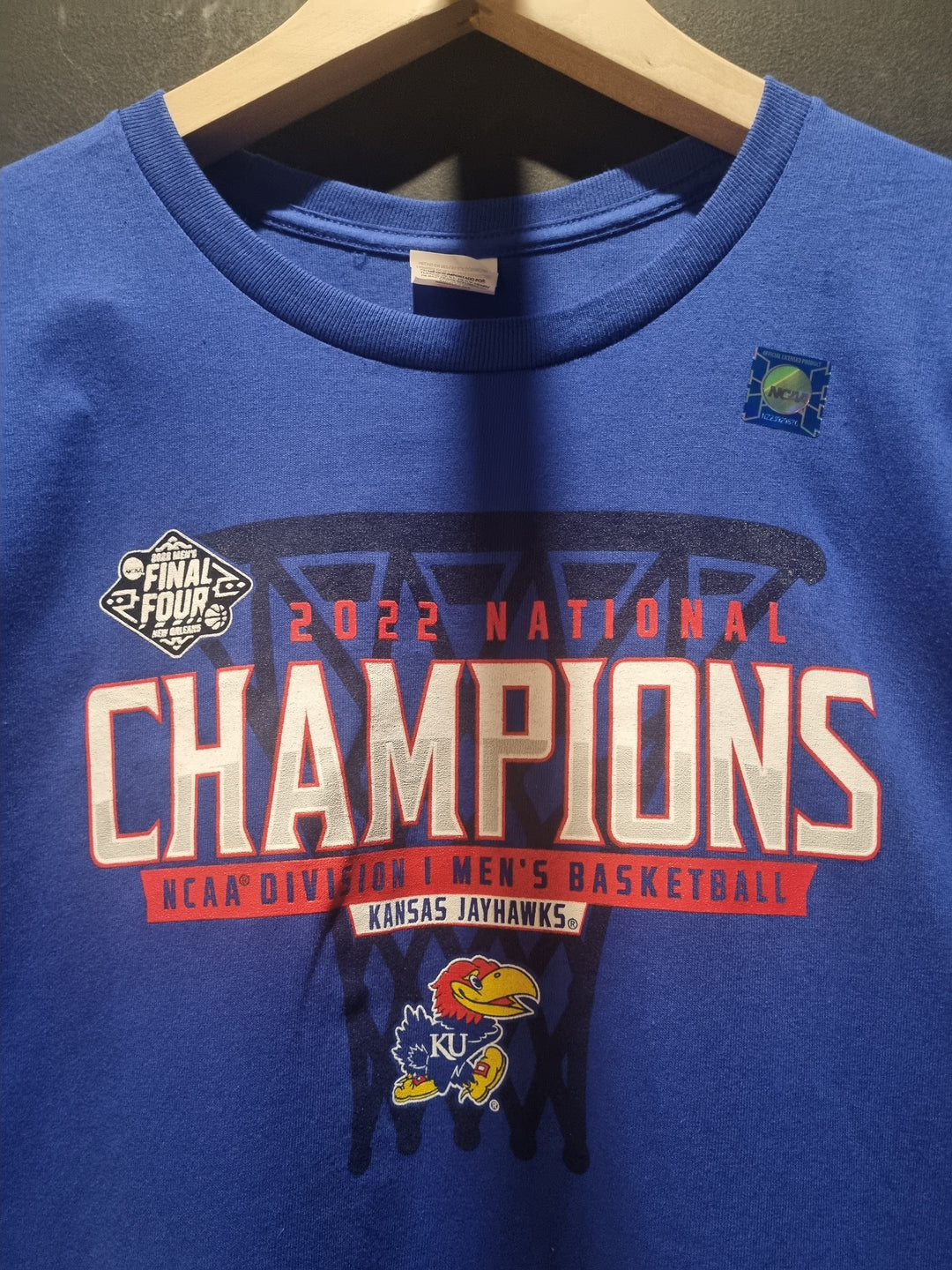 Final Four NCAA KU Jayhawks Hanes Large