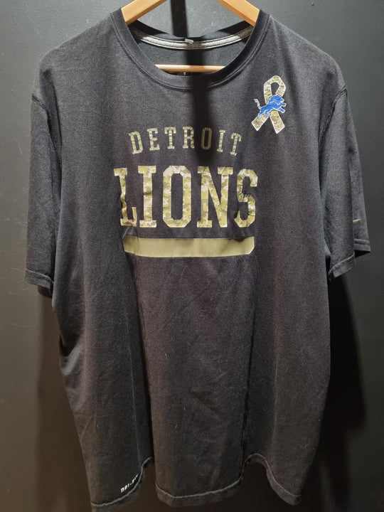 Nike Dri Fit Salute to Service Detroit Lions 2XL