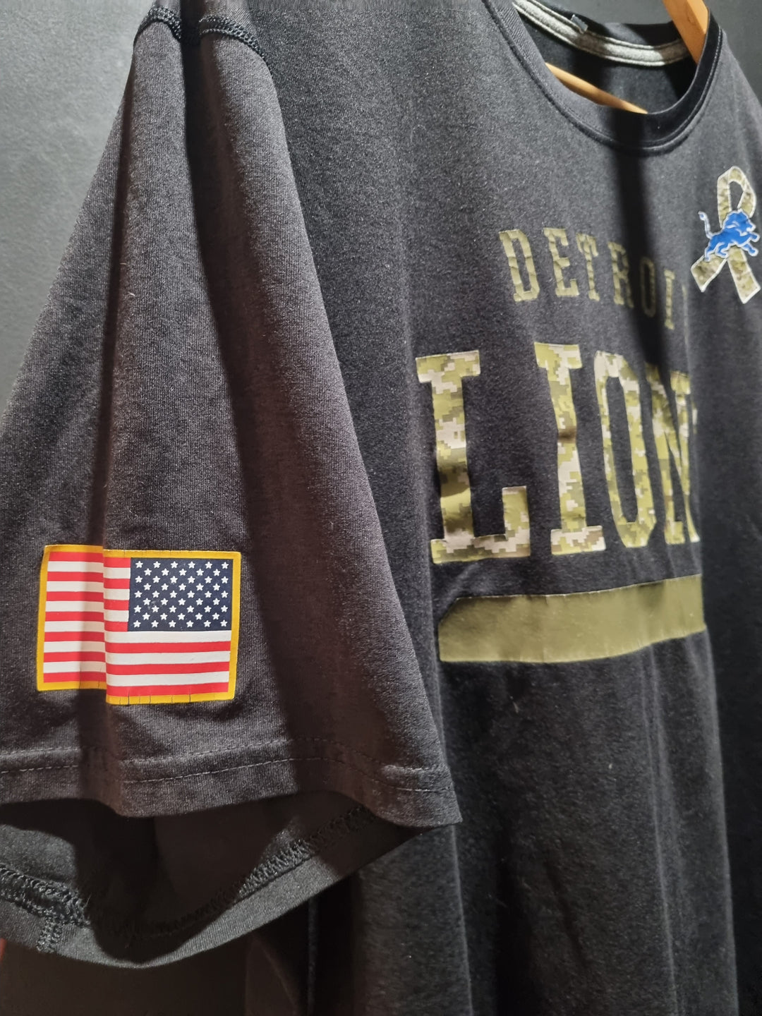 Nike Dri Fit Salute to Service Detroit Lions 2XL