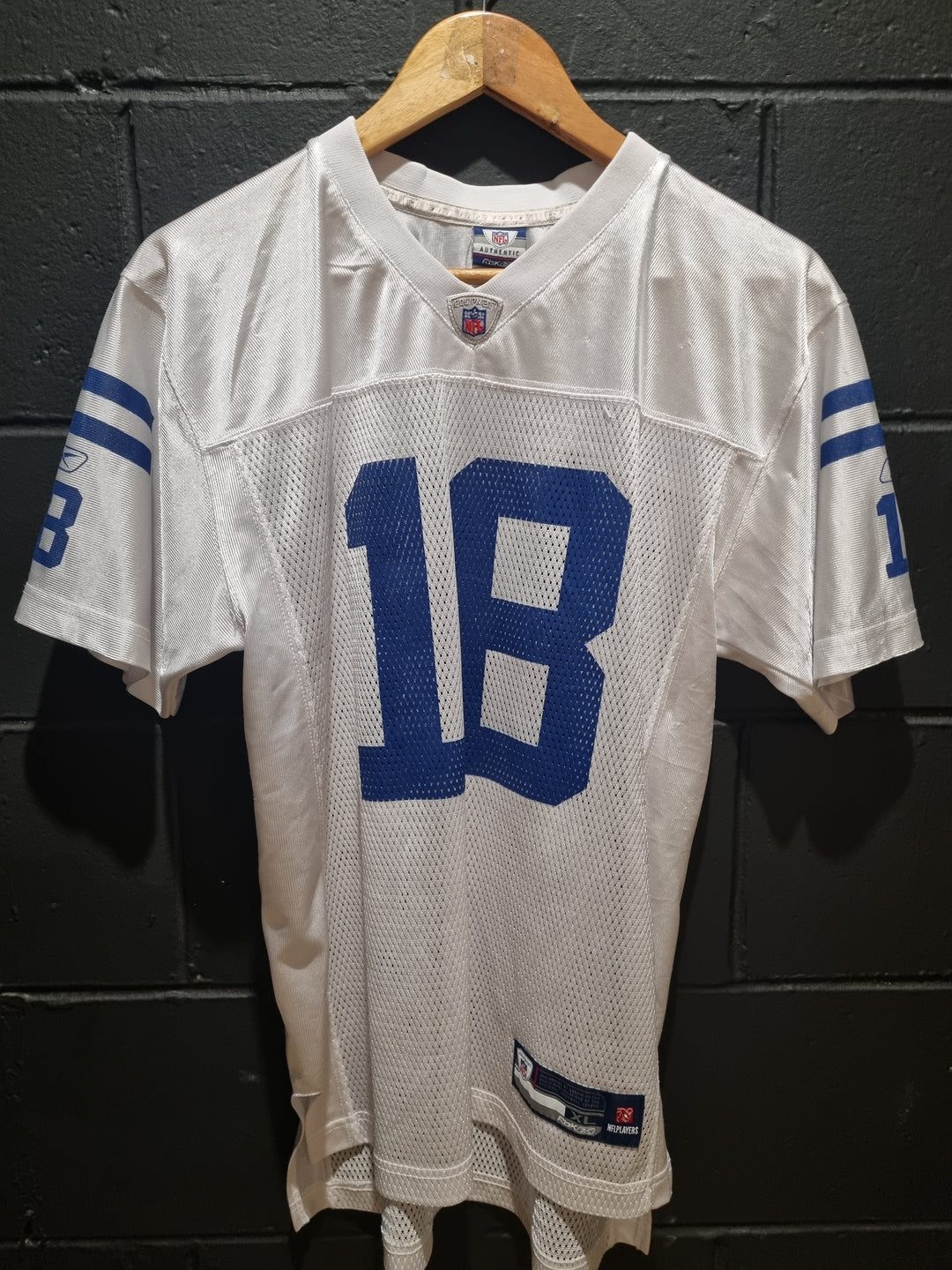 Colts Manning Reebok Youth XL