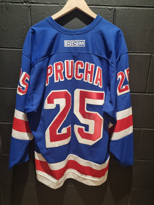 Signed Prucha Rangers CCM XL