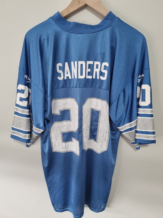 Detroit Lions Sanders Reebok Vintage Throwback Collection Large