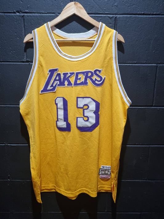 Lakers Wilt Chamberlain Hardwood Classics 2XL