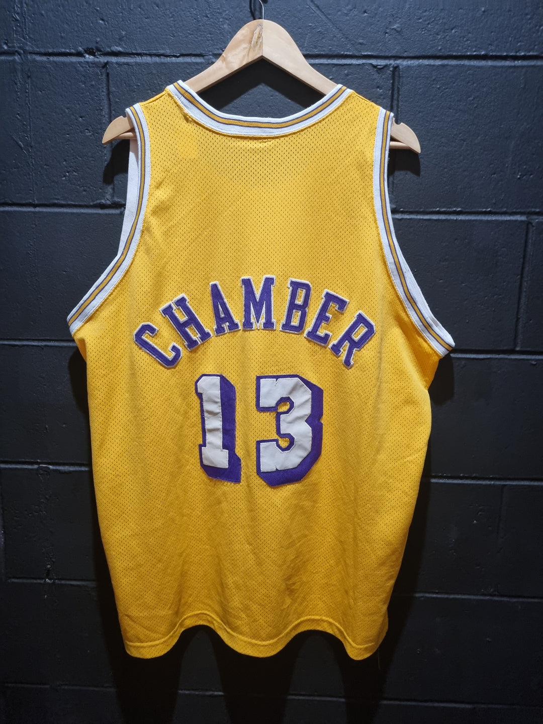 Lakers Wilt Chamberlain Hardwood Classics 2XL