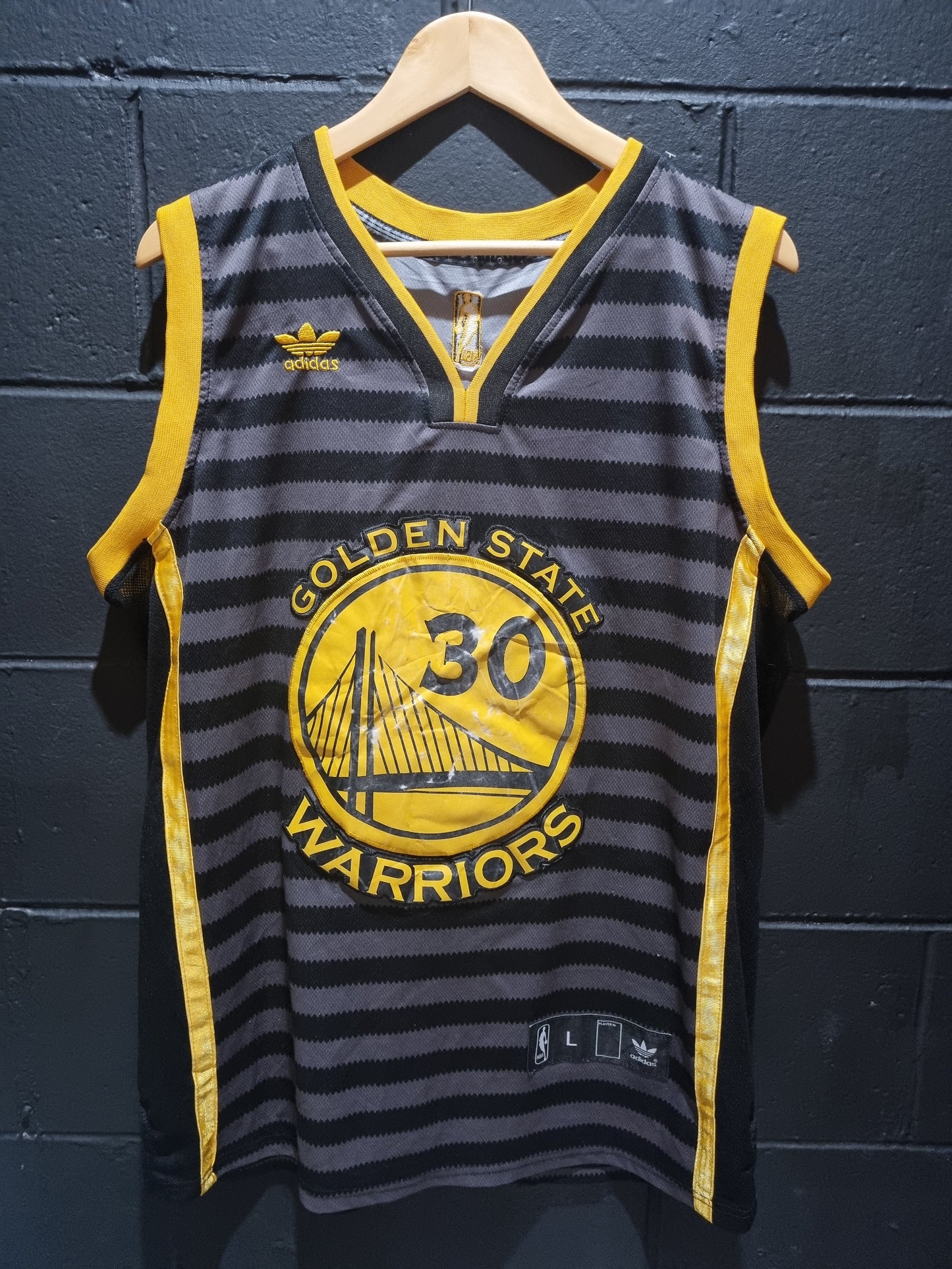 Golden State Warriors Curry Adidas Large