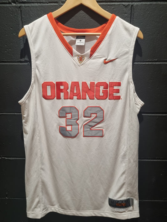 Orange Syracuse College Nike Elite Length +2 Large