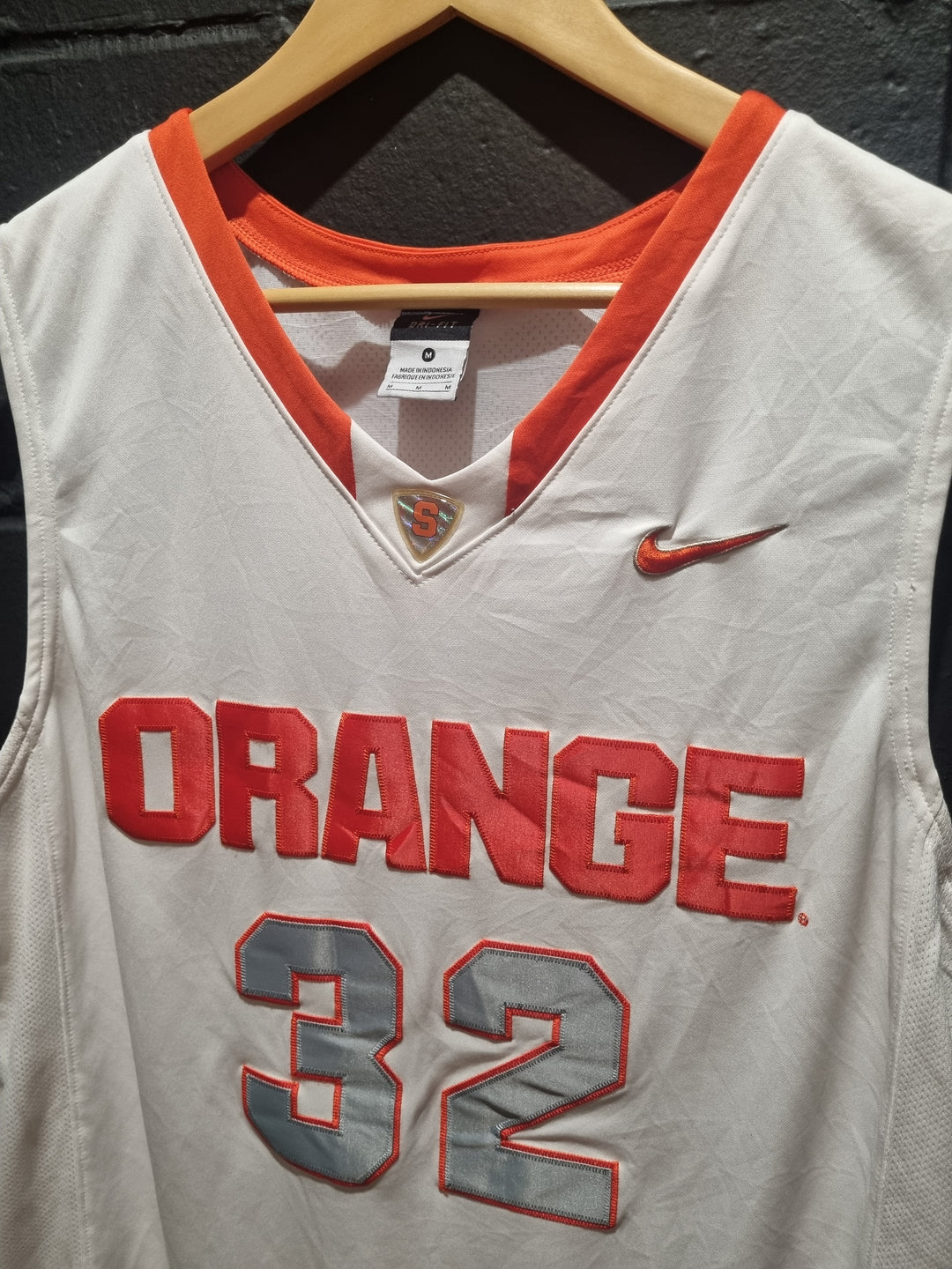 Orange Syracuse College Nike Elite Medium