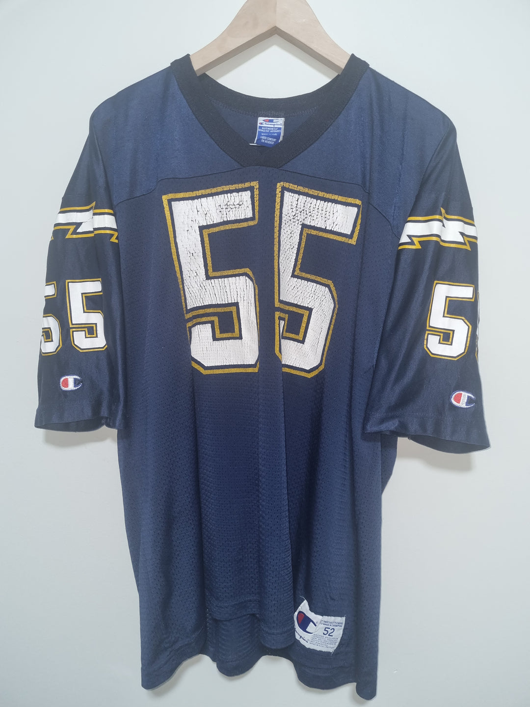 San Diego Chargers Seau Champion XL