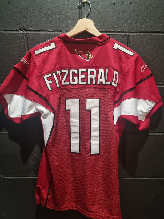 Cardinals Fitzgerald Reebok Youth Medium (10/12)
