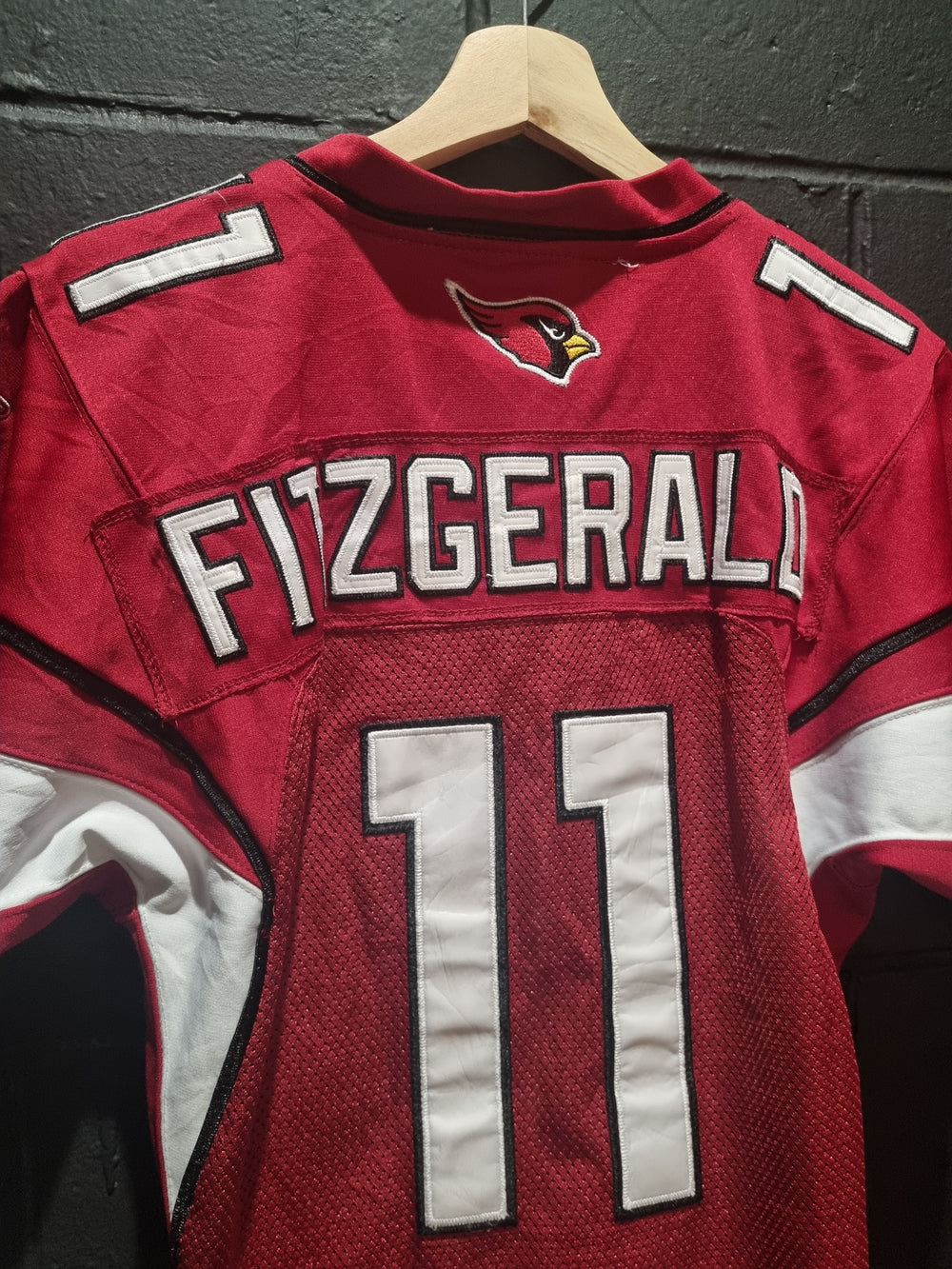 Cardinals Fitzgerald Reebok Youth Medium (10/12)