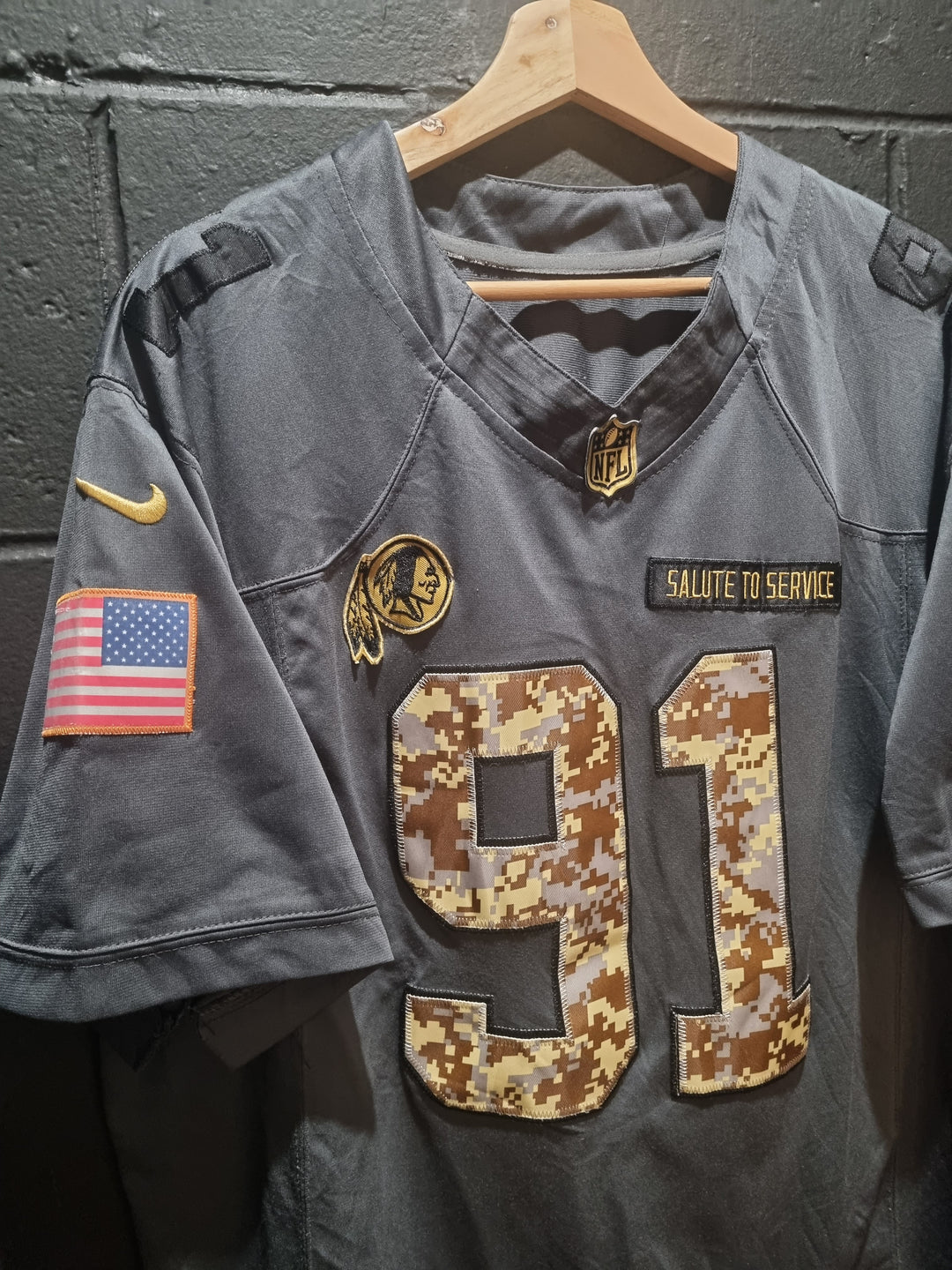 Washington Redskins Kerrigan Salute To Service Nike XL