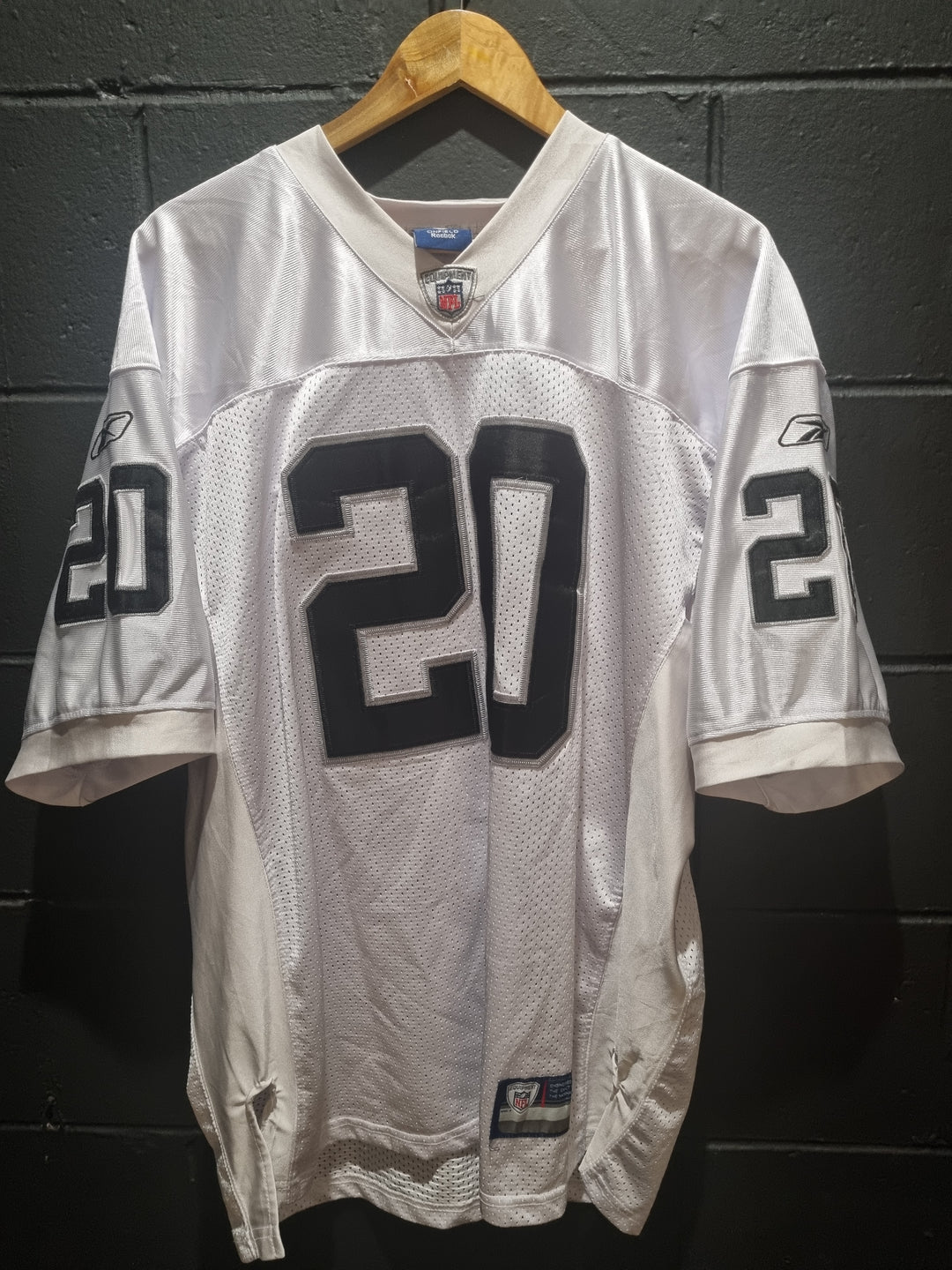 Raiders McFadden Reebok XL