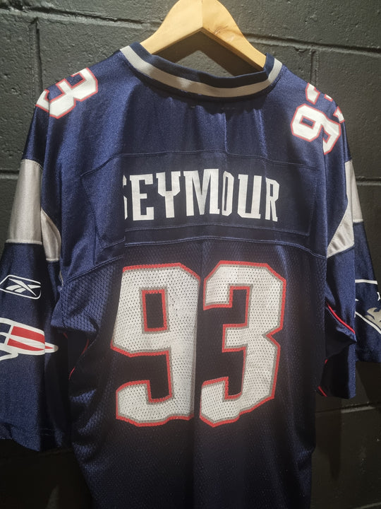 Patriots Seymour Reebok Super Bowl XXXVIII XL