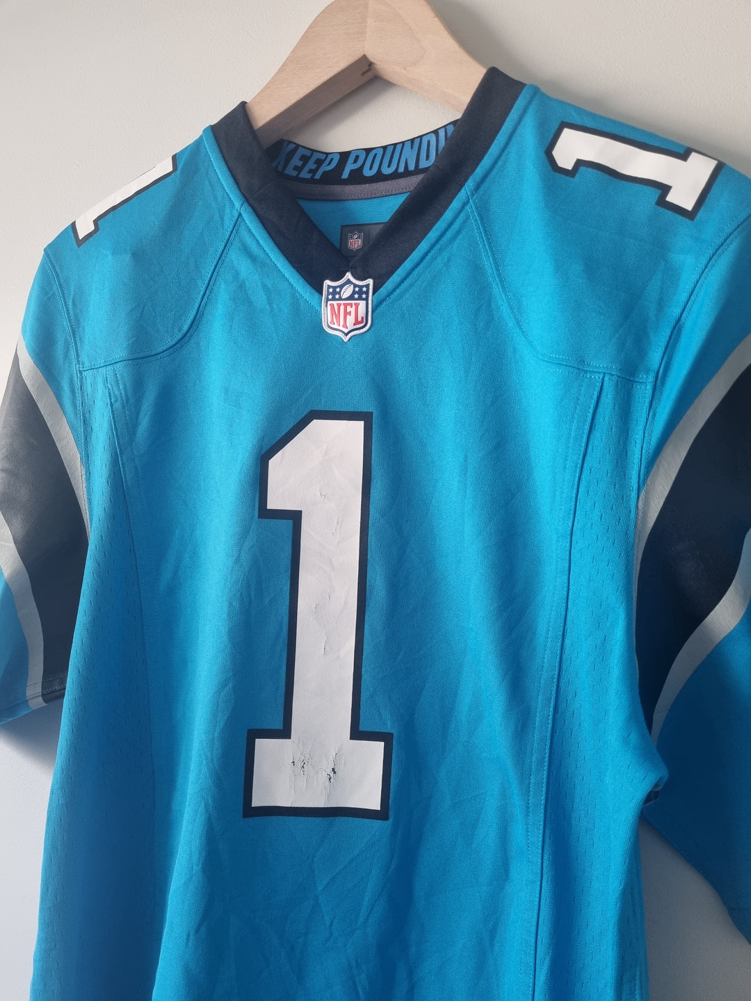 Carolina Panthers Newton Nike Small