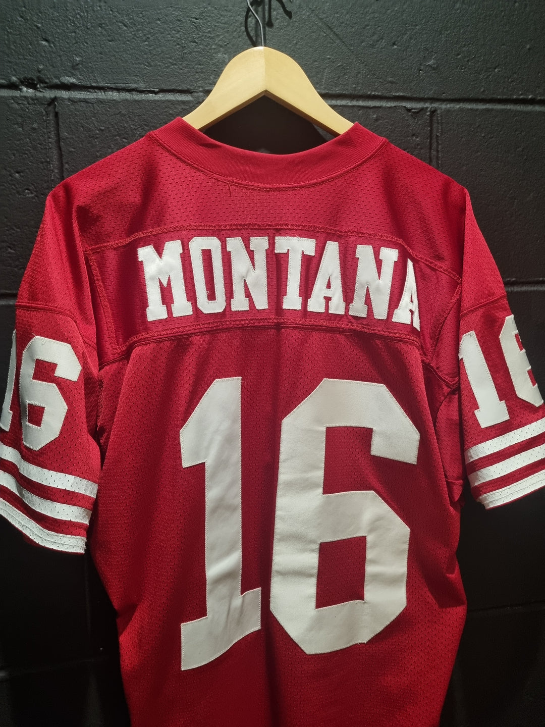 Joe Montana San Francisco 49ers Licensed Proline Wilson Large