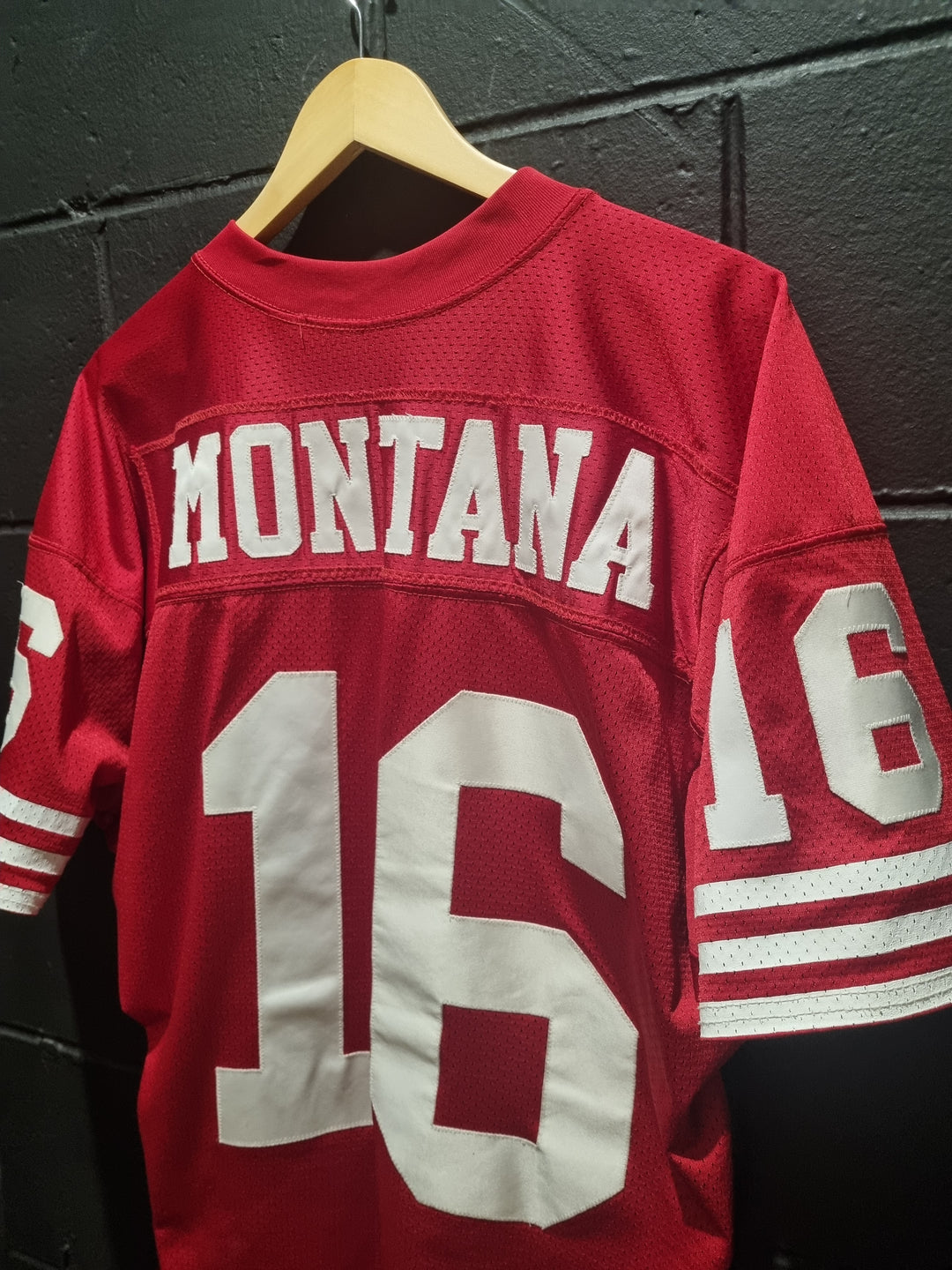 Joe Montana San Francisco 49ers Licensed Proline Wilson Large