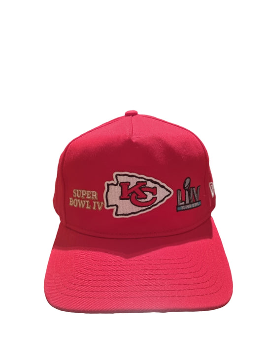 Super Bowl Kansas City Chiefs Newera Golfer Snapback