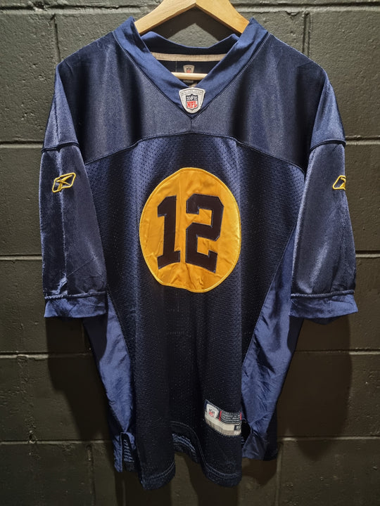 Green Bay Packers Rodgers 1954 Blue and Gold Reebok