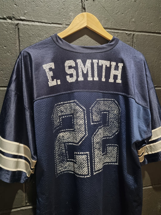 Dallas Cowboys E Smith Logo Athletics XL