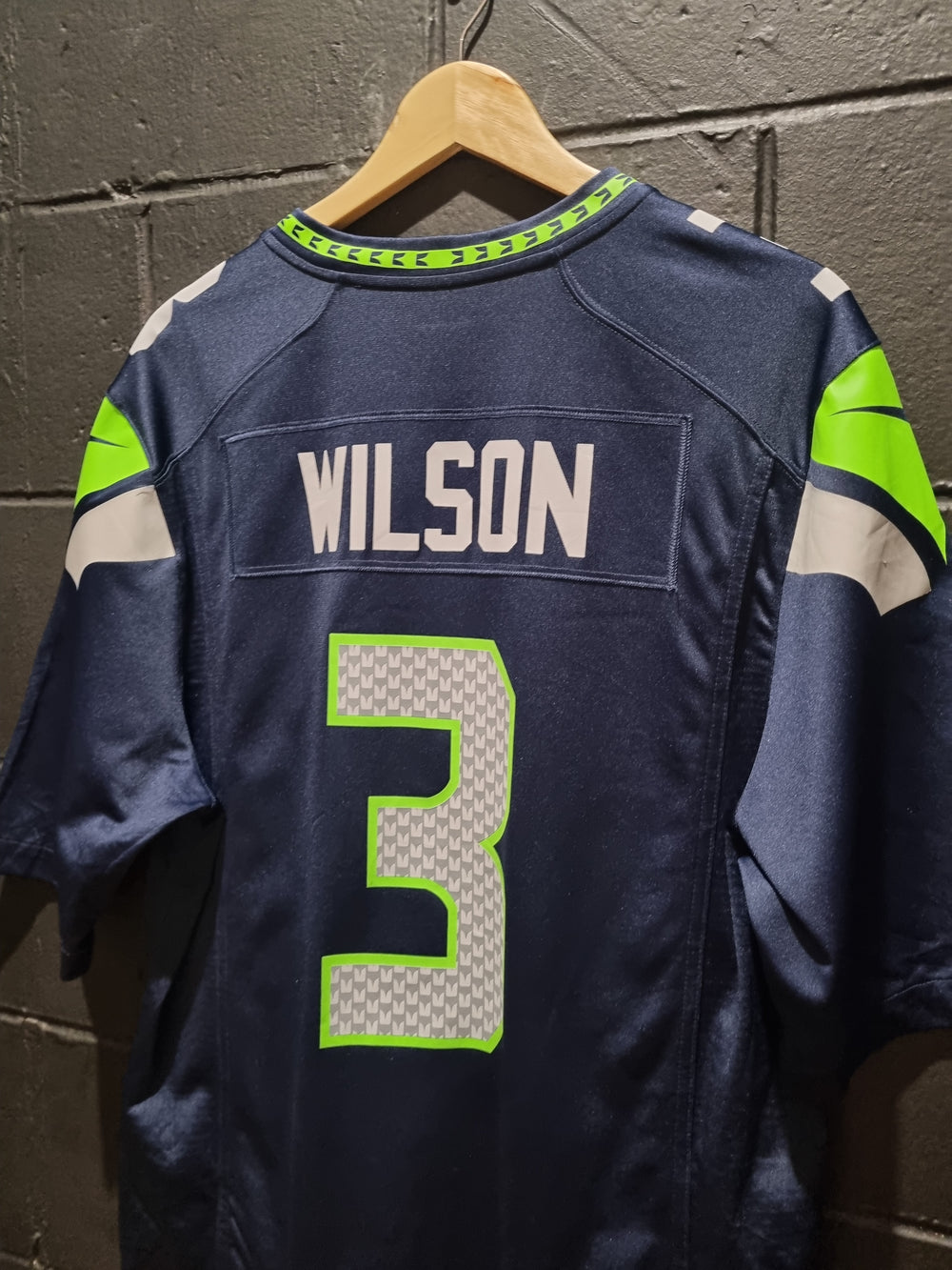 Seattle Seahawks Wilson Nike On Field Large
