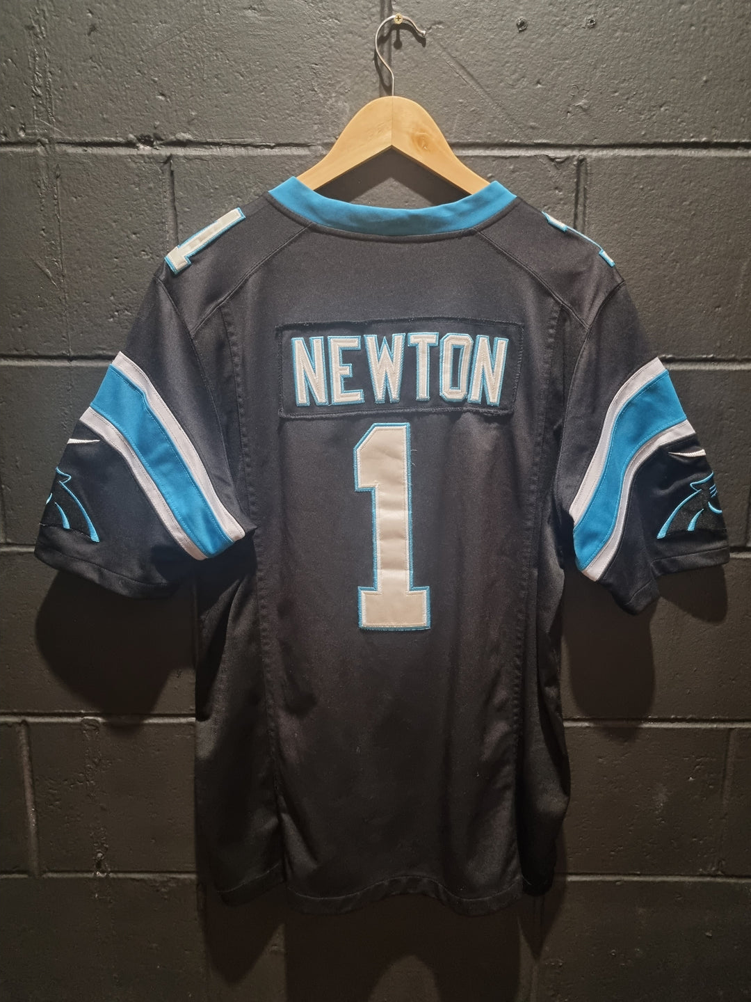 Carolina Panthers Newton Super Bowl 50 Nike Medium