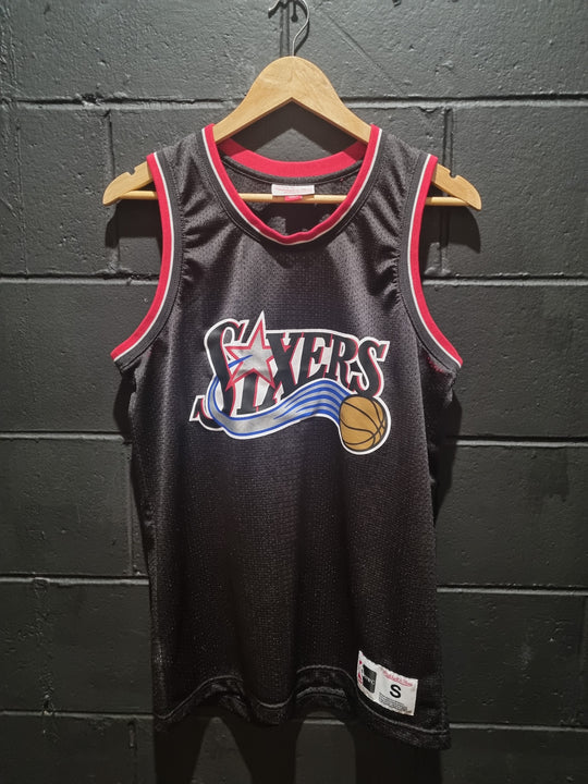 Sixers Mitchell and Ness Small