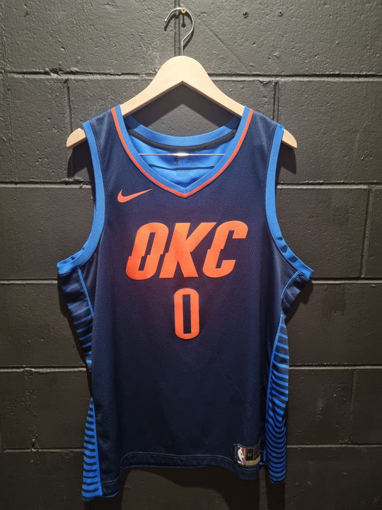 OKC Thunder Westbrook Nike Swingman XL