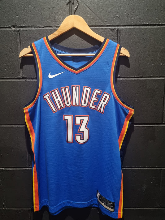 OKC Thunder George Nike Dri Fit Swingman Large Size 48