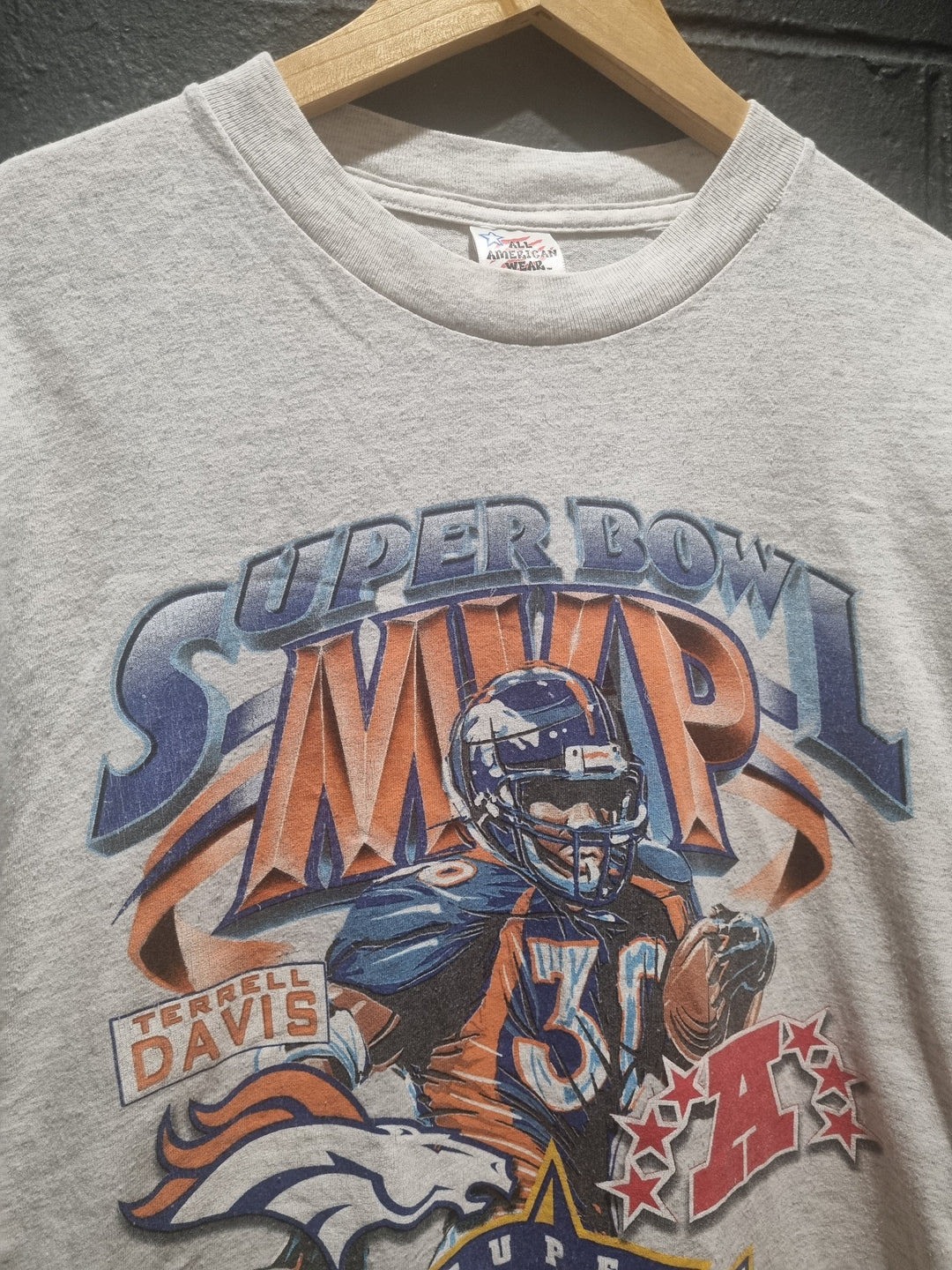 Super Bowl MVP Terrell Davis 1998 Large