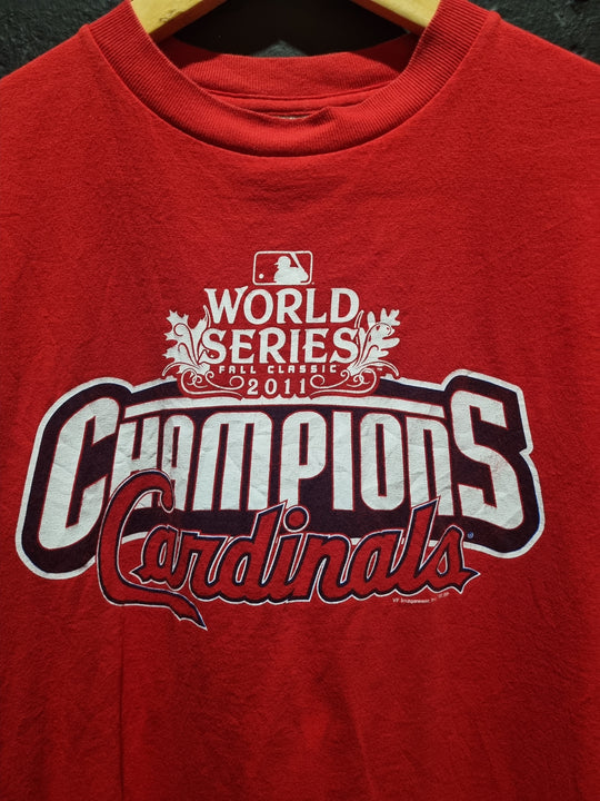 World Series Fall Classic 2011 Champions Cardinals Alstyle Medium