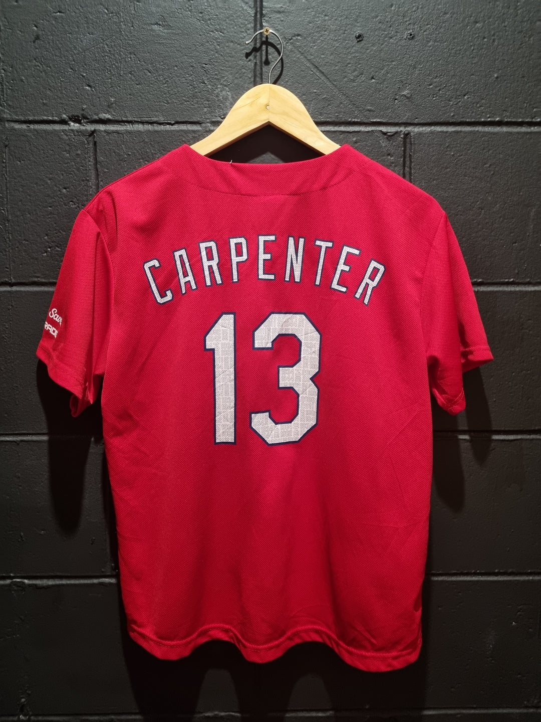 St Louis Cardinals Carpenter Powerade Replica Youth L / Adult XS