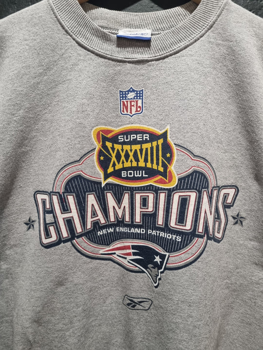 Patriots Super Bowl Champions Reebok XXL